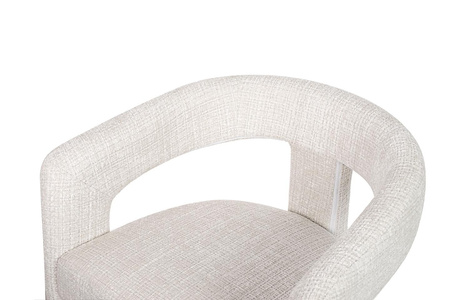 MaMaison krzesło barowe LOGAN białe (MM001501100352) - MaMaison