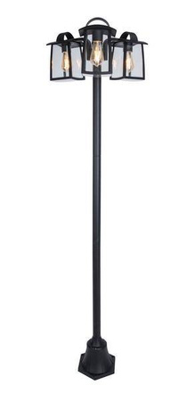 Lampa Stojąca Zew. KELSEY Kol. Czarny K (7273606012) - Lutec