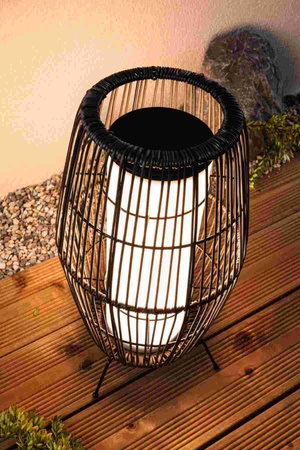 Oprawa ogrodowa Plug & Shine KOSZ BOHO 400mm SH Zigbee 3.2W RGBW IP44 24V czarny / metal (PL94754) - PAULMANN