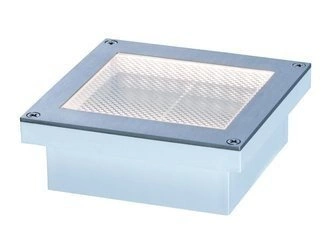 Outdoor Solar Aron IP67 3000K Metal czujnik ruchu 5/40lm 10*10cm (PL94238) - Paulmann
