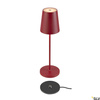 Przenośna lampa VINOLINA TWO 2200/2700/3000 K, TOUCH,  czerwona (1007694) - SLV