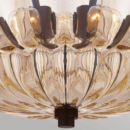 Półplafon Whitecap - 4 źródła światła - Kakaowy brąz (QZ-WHITECAP-SF-M) - Elstead Lighting