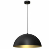 Lampa wisząca BETA BLACK/GOLD Ø 45 cm (MLP7973) - Milagro