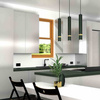 Lampa wisząca JOKER GREEN/GOLD 3xGU10 (MLP7721) - Milagro