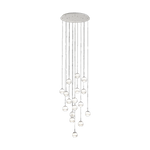 Lampa wisząca MONTEFIO 2 chrom (39547) - EGLO