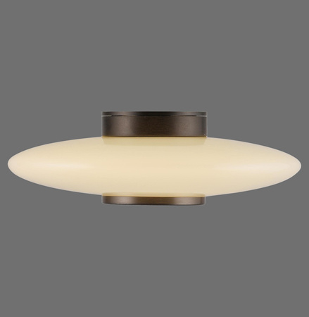 Szklany, ściemnialny kinkiet PURE VITRUM Brązowy (6082-34) - Paul Neuhaus