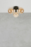 ARTIS Ceiling 3L Amber/Black (108997) Markslojd