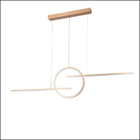 Lampa wisząca LAUREN 3-STEP DIMM złota (AZ5258) - Azzardo