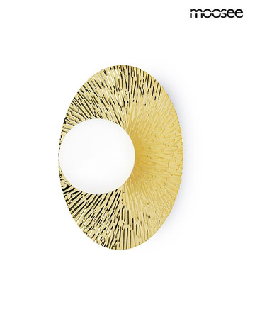 MOOSEE lampa ścienna SOUL 30 złota (MSE1501100574) - Moosee