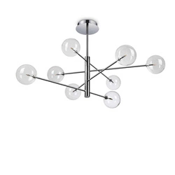 Lampa wisząca EQUINOXE Chrom (EQUINOXE_SP8_CROMO) - Ideal Lux