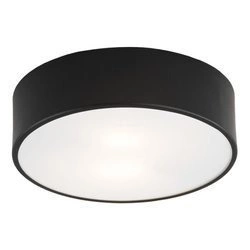 plafon 2 pł. (mały) DARLING czarny  2 x E27/15W LED ARGON 3081