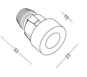 Lampa Wpuszczana POINT 880B (2880B1102) - Elkim Lighting