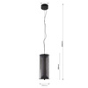 Lampa wisząca Aeris dymna LED CCT (LP-2137/1P SM) - Light Prestige