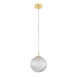 Lampa wisząca CADIX złota Ø21 (4609) - TK Lighting