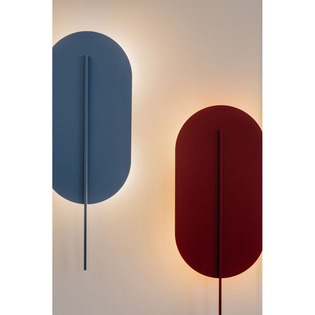 ROKKE niebieska lampa ścienna / kinkiet (RKK29090) - Ummo