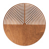 Drewniany kinkiet LUNAR WOOD 2XG9 (11015) - TK Lighting