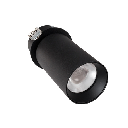 MAXLIGHT H0127 LAMPA SUFITOWA HALO D BLACK PODTYNKOWA
