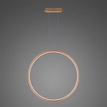 Lampa wisząca Ledowe Okręgi No.1 X 100cm 4k miedziana Dali (LA073/X_100_in_4k_copper_Dali) - ALTAVOLA DESIGN