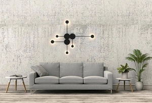 MOOSEE lampa ścienna SHADOW MULTI czarna (MSE010400213) - Moosee