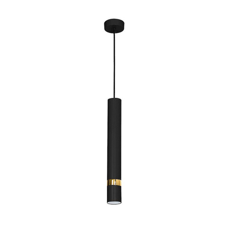Lampa wisząca JOKER BLACK/GOLD 1xGU10 (MLP6079) - Milagro