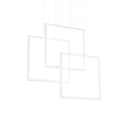 Lampa wisząca FRAME Biały (FRAME_SP_QUADRATO_BIANCO) - Ideal Lux