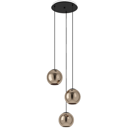 Lampa wisząca CORDOBA czarna (390094) - EGLO