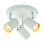 Lampa sufitowa Arezzo 3lt round white 7W (73685) - Saxby