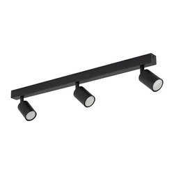 NEX BLACK 3XGU10 LAMPA SUFITOWA (10791) - TK Lighting