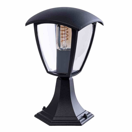 Lampa ogrodowa stojąca FOX BLACK 1xE27 Mała (EKO3551) - Eko-Light