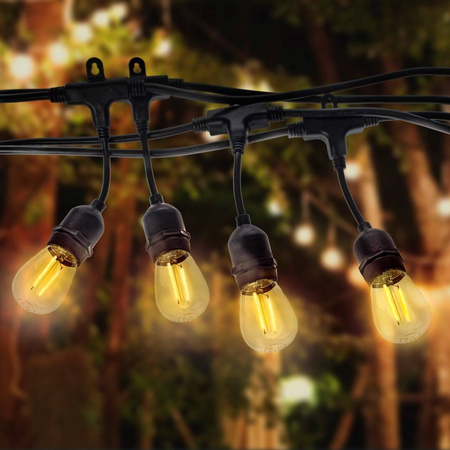 GIRLANDA 10 METRÓW (bez żarówek) (EKO6918) - Eko-Light