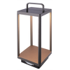 OUTDOOR PORTABLE LIGHT WITH SOLAR 3W GRAPHITE (E302 Zambelis) - Zambelis