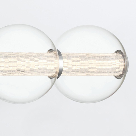 Kinkiet Atomo - 4 źródła światła - Polerowany chrom (QN-ATOMO-4W-PC) - Quintiesse