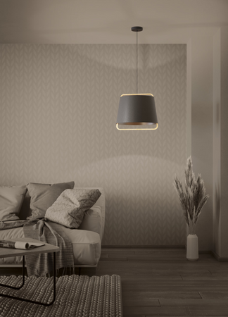 Lampa wisząca CAMALOZA czarna (390185) - EGLO