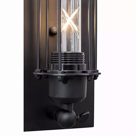 Amsterdam Loft No.1 B Kinkiet RETRO (LA001/W_BLACK) - ALTAVOLA DESIGN