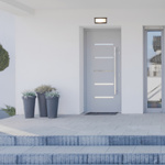 OUTDOOR WALL LIGHT 1XE27 GRAPHITE (E128 Zambelis) - Zambelis