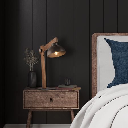 Lampa stołowa OSLO BROWN (5788) - TK Lighting