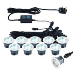 IkonPRO CCT 6500K/Blue 45mm kit IP67 0.75W (76617) - Saxby