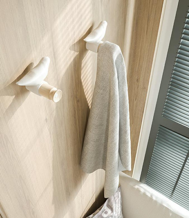 Wieszak BIRD biały (BIRD.WHITE) - King Home