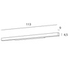 Kinkiet LINEAR IP44 (W0265) - MAXlight
