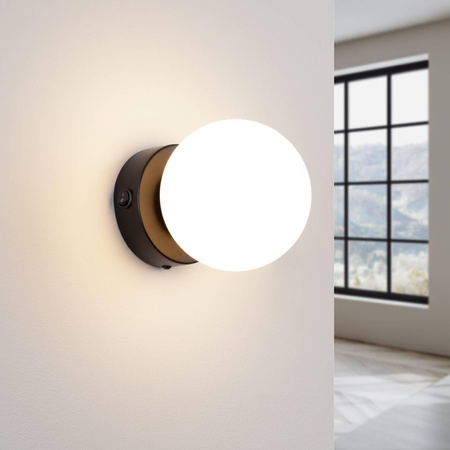 Kinkiet YOLI 1 czarny (SL.1461) - Sollux Lighting