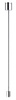 URail/VariLine dystans 125/250mm 230V Chrom Szczotkowane Metal (PL95149) - PAULMANN