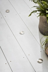 Lampa zewnętrzna wpuszczana GARDEN 24 Decklight 3-set 0,8W Steel