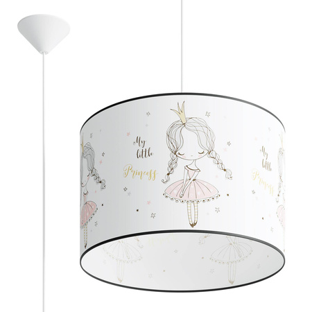 Lampa wisząca do pokoju dziecka bajkowy wzór PRINCESS 40 (SL.1415) - Sollux Lighting