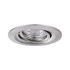 Oprawa wbudowana NovaPico Plus Coin Easy ściemniana ruchoma 1x3W 2700K 230V Żelazo Szczotkowane/Aluminium (PL92972) - PAULMANN