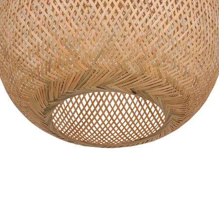 Lampa wisząca Boho kula bambusowa 46x46x143cm (55858-017) - DIJK