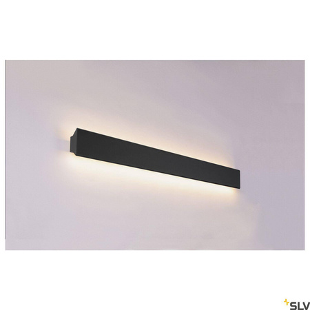 DIRETO 90 WL, wewnętrzna lampa ścienna natynkowa LED, czarna, przełącznik CCT 2700/3000 K (1004742) - SLV