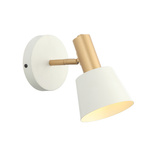 WALL LAMP E14 MAX 25W IRON  WHITE -GOLD (20218 Zambelis) - Zambelis