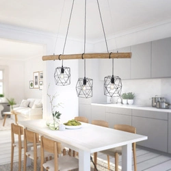 EDGAR LAMPA WISZĄCA CZARNY/DREWNO (15503-18) - Paul Neuhaus