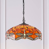 Lampa Wisząca Dragonfly flame (64081) Tiffany