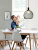 Lampa wisząca AVER Nordlux E27 60W Metal Czarny